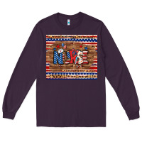 Plum american nurse tumbler Long Sleeve Tee - BundleAndBundleShop