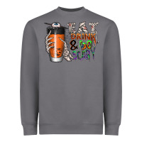 Storm Eat drink be scary Heavyweight Sweatshirt - CowhideDigitalArt