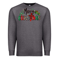 Charcoal Heather faith cross merry christmas Premium Sweatshirt - MaliasSmallBusiness