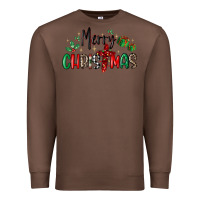 Chestnut faith cross merry christmas Premium Sweatshirt - MaliasSmallBusiness