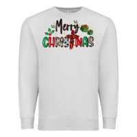 Dove Grey faith cross merry christmas Premium Sweatshirt - MaliasSmallBusiness
