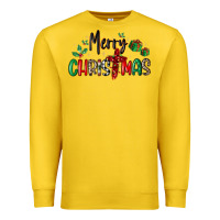 Lemon faith cross merry christmas Premium Sweatshirt - MaliasSmallBusiness