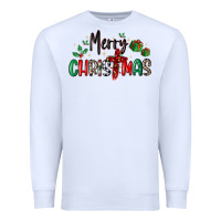 White faith cross merry christmas Premium Sweatshirt - MaliasSmallBusiness