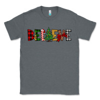 Charcoal Heather believe Classic Tee - JahusDesignShop