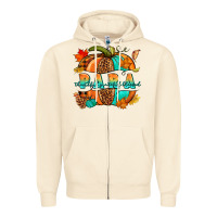 Sandshell para pumpkin Zipper Hoodie - NancyCooperArtShop