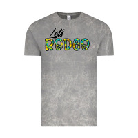Cloud Rock let's rodeo Vintage Tee - CowhideDigitalArt