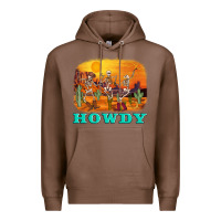 Chestnut western skeleton Premium Hoodie - AdoDesignShop