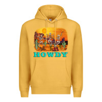 Mustard western skeleton Premium Hoodie - AdoDesignShop