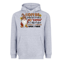 Heather Grey coffee spelled backwards is eeffoc & i don't give Heavyweight Hoodie - MaliasSmallBusiness