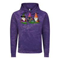 Cloud Purple happy halloween gnome pumpkin Vintage Hoodie - RanaPortraitStore