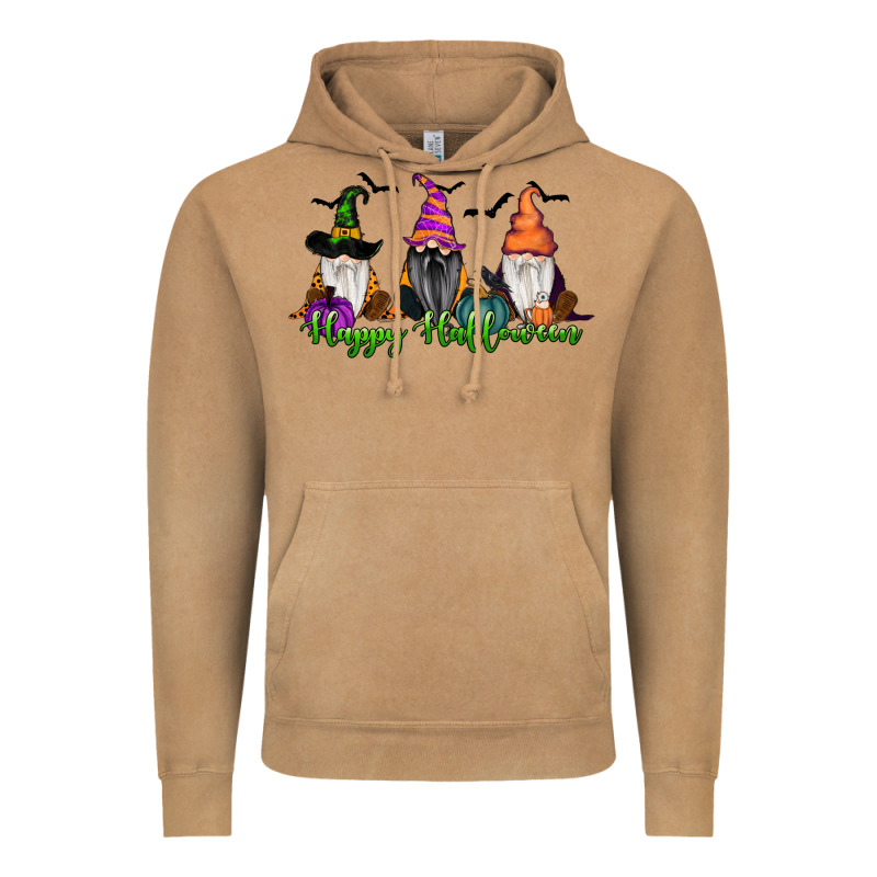 Happy Halloween Gnome Pumpkin Vintage Hoodie by RanaPortraitStore | Teevron