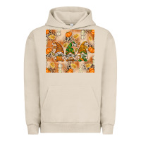 Pigment French Oak Fall with Gnomes Urban Hoodie - texasbilliewilder