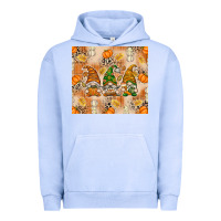 Pigment Grape Ice Fall with Gnomes Urban Hoodie - texasbilliewilder