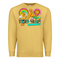 Antique Gold hello third grade Premium Sweatshirt - NancyCooperArtShop