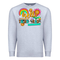 Heather Grey hello third grade Premium Sweatshirt - NancyCooperArtShop