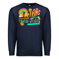 Navy hello third grade Premium Sweatshirt - NancyCooperArtShop