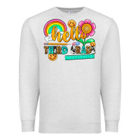 Oatmeal Heather hello third grade Premium Sweatshirt - NancyCooperArtShop