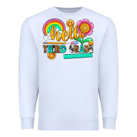 White hello third grade Premium Sweatshirt - NancyCooperArtShop