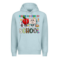 Blue Mist happy 100 days of school Premium Hoodie - Artiststas