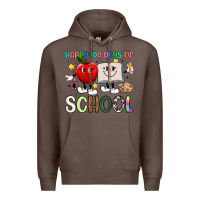Coffee happy 100 days of school Premium Hoodie - Artiststas
