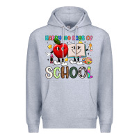 Heather Grey happy 100 days of school Premium Hoodie - Artiststas