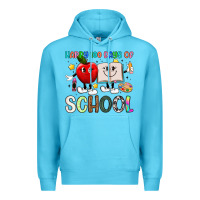 Ocean Blue happy 100 days of school Premium Hoodie - Artiststas
