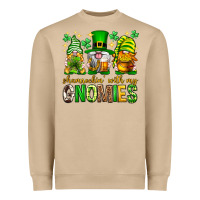 Mushroom St. Patrick's Day shamrockin' with my gnomies Heavyweight Sweatshirt - Neo Western