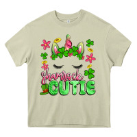 Mossy shamrock cutie artiststas Heavy Core Tee - Artiststas