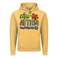Vintage Mustard fight for autism awareness Vintage Hoodie - Zillion Design Studio