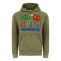 Vintage Olive fight for autism awareness Vintage Hoodie - Zillion Design Studio