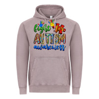Vintage Zinc fight for autism awareness Vintage Hoodie - Zillion Design Studio