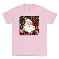 Bubblegum Pink santa christmas coaster Classic Tee - JahusDesignShop