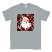 Heather Grey santa christmas coaster Classic Tee - JahusDesignShop