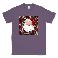 Lavender santa christmas coaster Classic Tee - JahusDesignShop