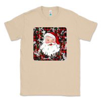 Mushroom santa christmas coaster Classic Tee - JahusDesignShop
