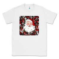 White santa christmas coaster Classic Tee - JahusDesignShop