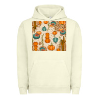 Pigment Pistachio Fall Pumpkins Urban Hoodie - texasbilliewilder