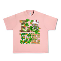 Salmon st.patricks nurse love gnomies Urban Heavy Tee - BarkalooDesign