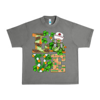Tornado st.patricks nurse love gnomies Urban Heavy Tee - BarkalooDesign