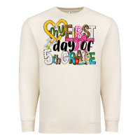 Sandshell my first day of 5th grade Premium Sweatshirt - NancyCooperArtShop