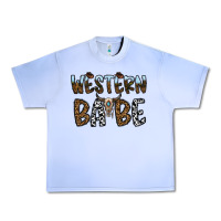 Grape Ice western babe Urban Heavy Tee - CowhideDigitalArt