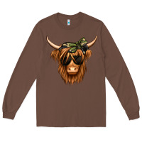 Chestnut camouflage long haired cow Long Sleeve Tee - Jasminsmagicworld