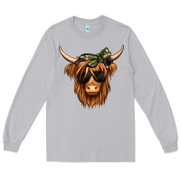 Moon Dust camouflage long haired cow Long Sleeve Tee - Jasminsmagicworld