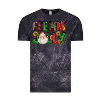 Cloud Black feelin' jolly Vintage Tee - FaDigitalArtStudio