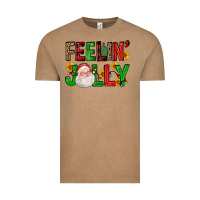 Vintage Coffee feelin' jolly Vintage Tee - FaDigitalArtStudio