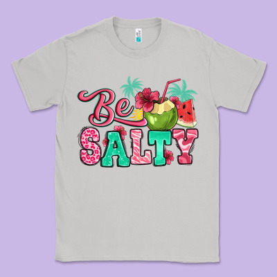 Be Salty Summer Classic Tee Designed By Jasminsmagicworld