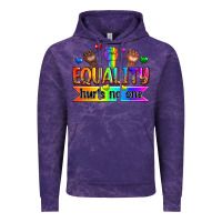 Cloud Purple equality hurts no one Vintage Hoodie - Zillion Design Studio