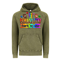 Vintage Olive equality hurts no one Vintage Hoodie - Zillion Design Studio