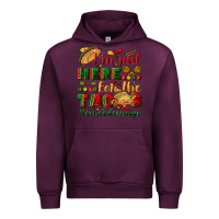 Mauve Wine I'm just here for the tacos #cincodemayo Urban Hoodie - NancyCooperArtShop