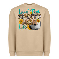 Mushroom livin' that soccer mom life Heavyweight Sweatshirt - HRA Design Shop